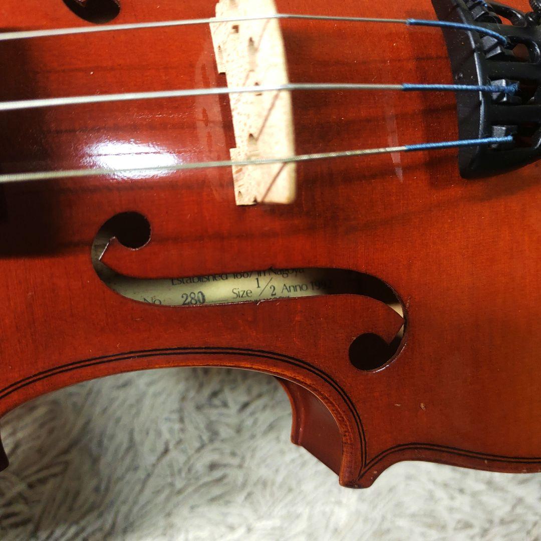 【1/2サイズ】SUZUKI スズキ バイオリン　子供用　No.280