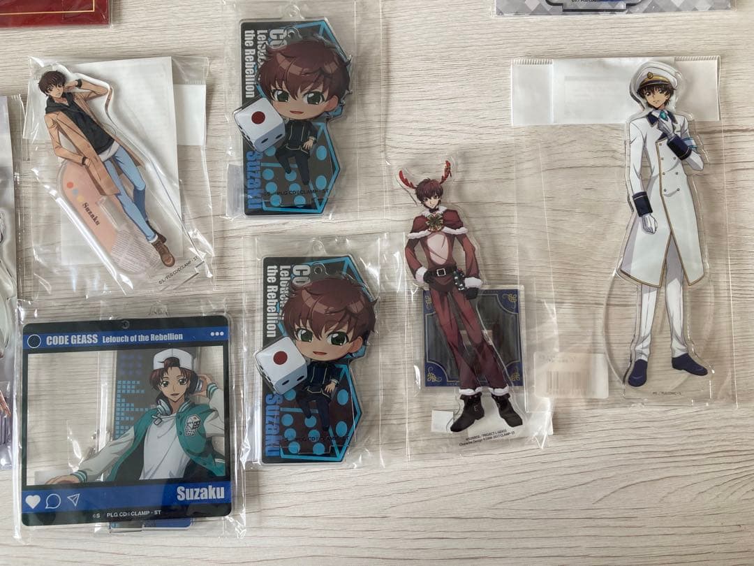 コードギアス スザク アクリルスタンド セット