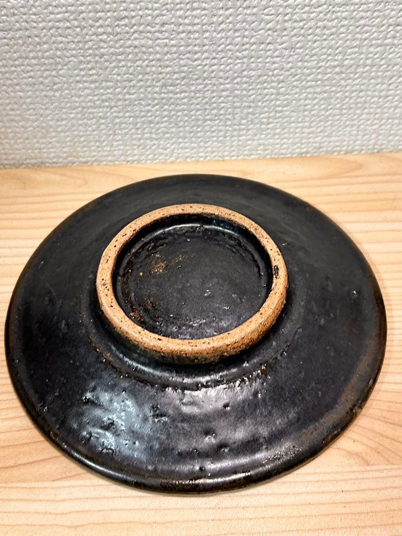 加山晴子　赤絵　カップ&ソーサー　検）壺屋焼　やちむん　民藝