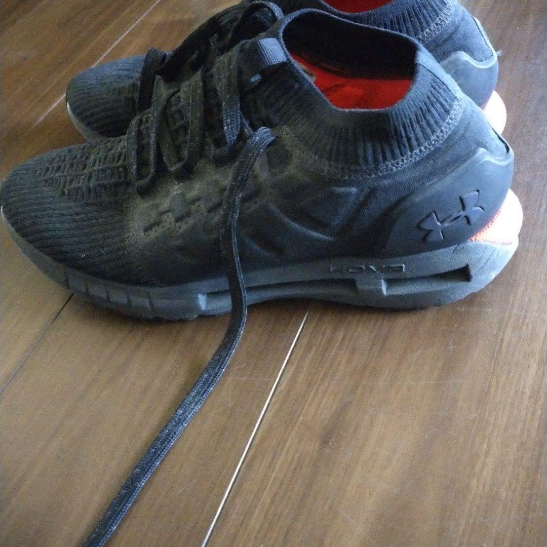 Under Armour ランニングシューズ ブラック/レッド30cm