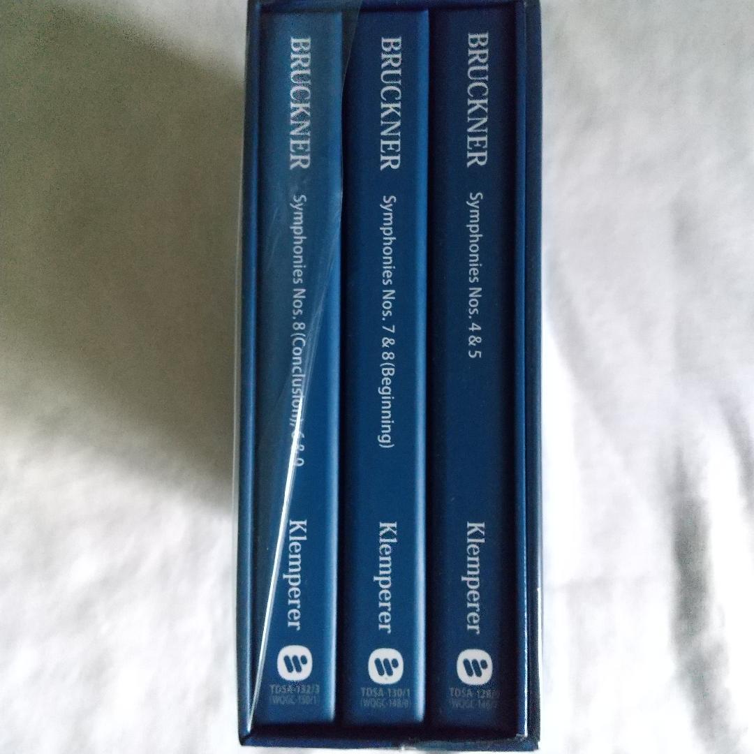 【新品同様】 SACD ６枚組 クレンペラー ブルックナー交響曲 4~9