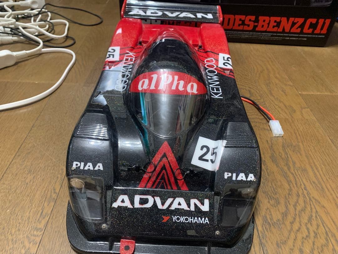 最終値下Tamiya メルセデス・ベンツ C11 1ADVAN塗装フルセット