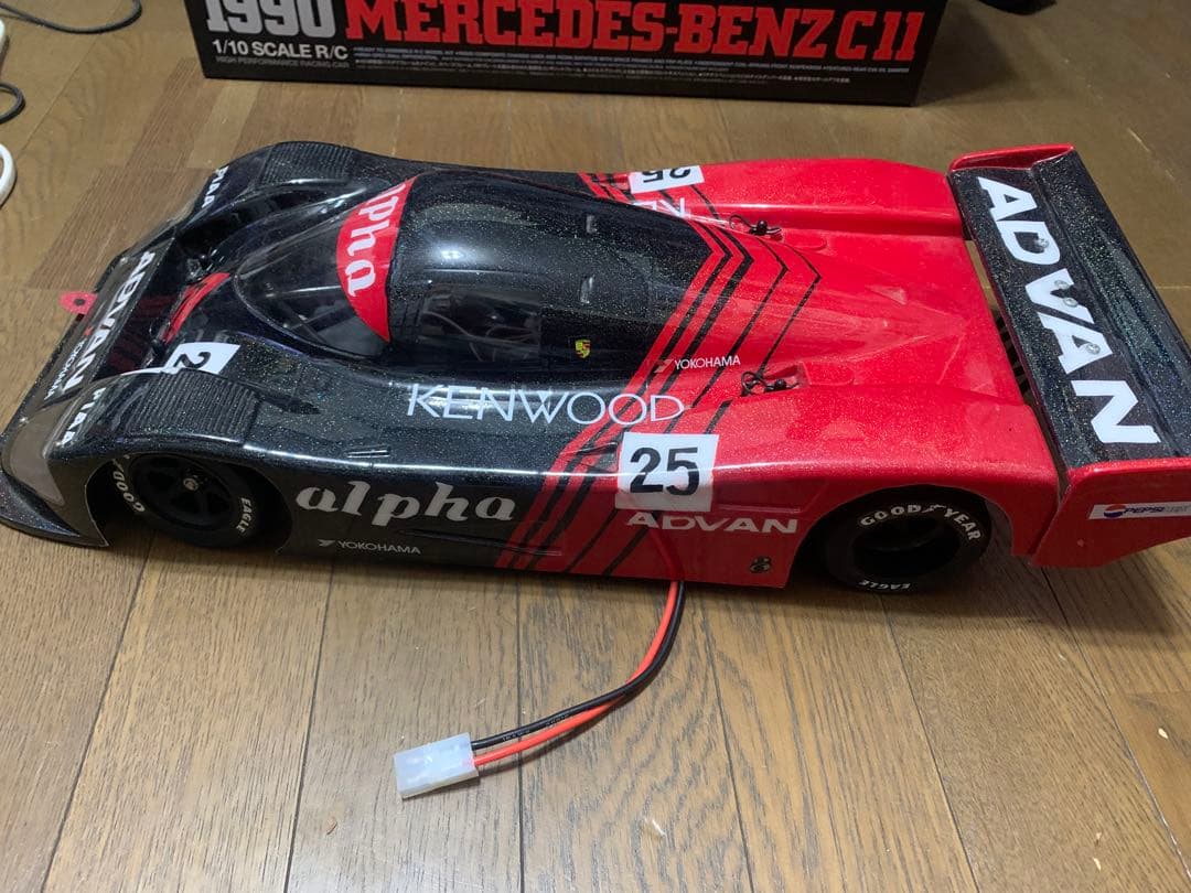 最終値下Tamiya メルセデス・ベンツ C11 1ADVAN塗装フルセット