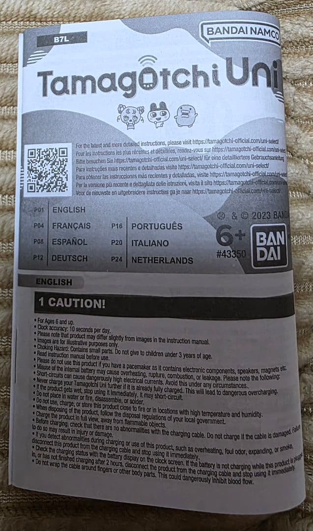 【海外版】Tamagotchi Uni(たまごっち　ユニ)　ピンク