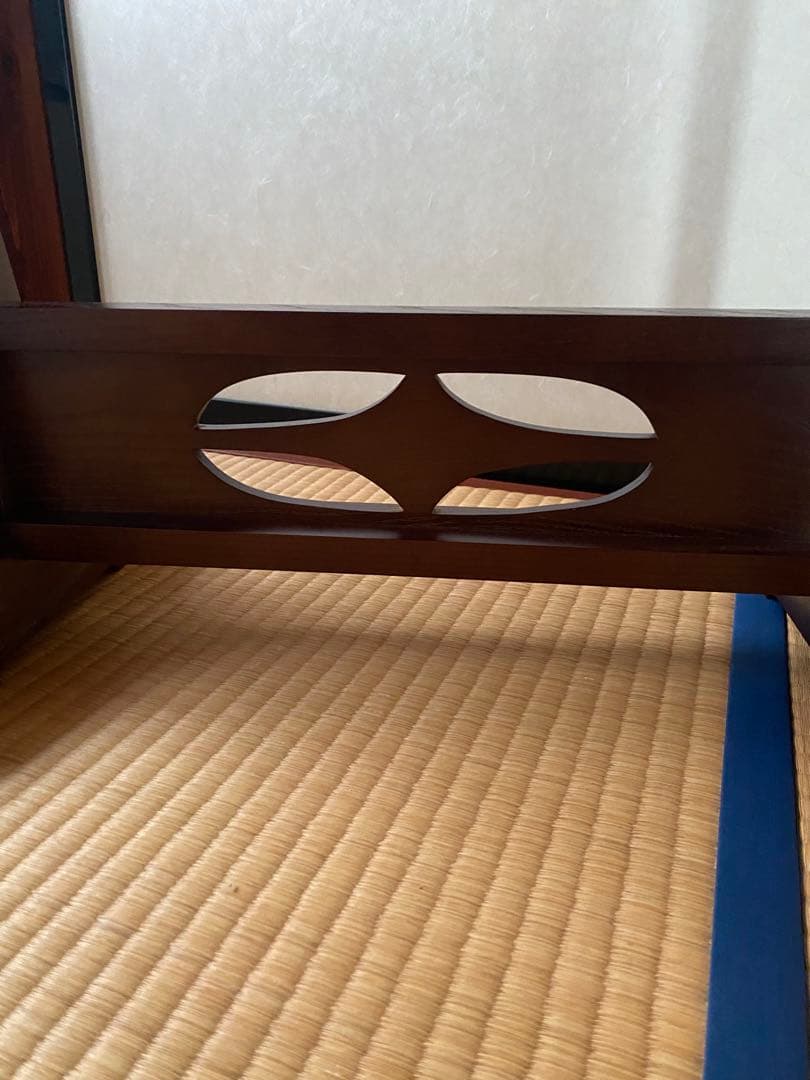 銅鑼枠　ドラワク　桑　釘付