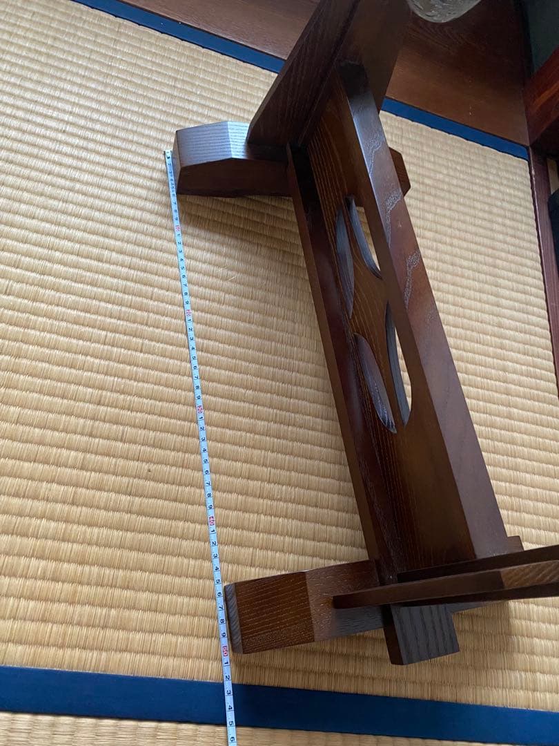 銅鑼枠　ドラワク　桑　釘付