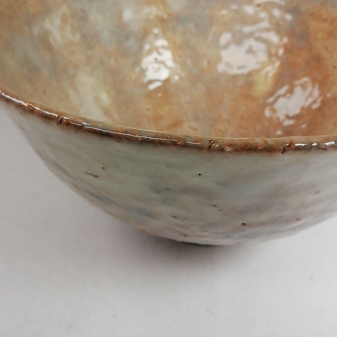 Ｗ２１７　茶碗　『萩焼』『大和萬山 造』　共箱　抹茶碗　茶道具