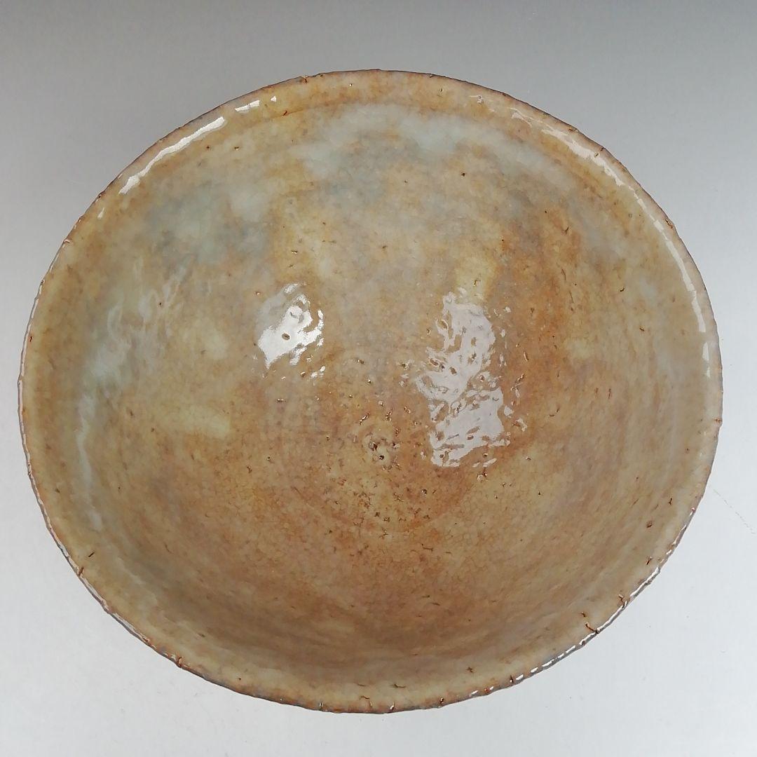 Ｗ２１７　茶碗　『萩焼』『大和萬山 造』　共箱　抹茶碗　茶道具