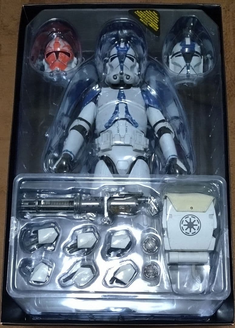 ホットトイズ　スターウォーズ　クローントルーパー　501大隊 デラックス版
