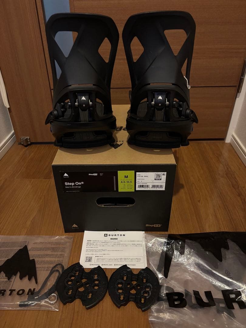 23.24 Burton Step on セット27.5センチ、バインM