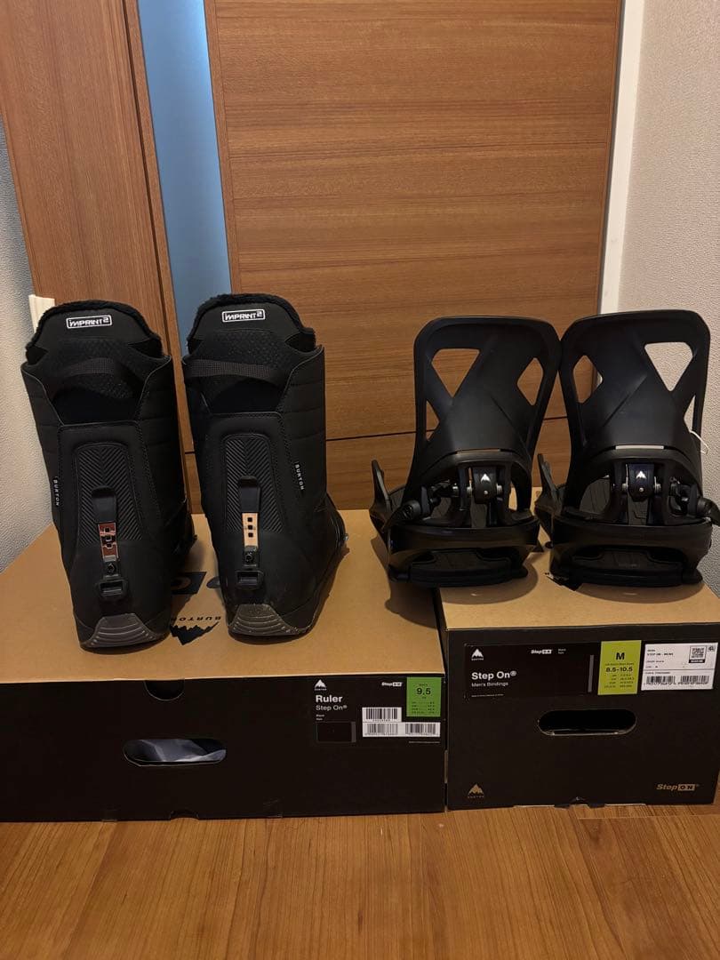 23.24 Burton Step on セット27.5センチ、バインM