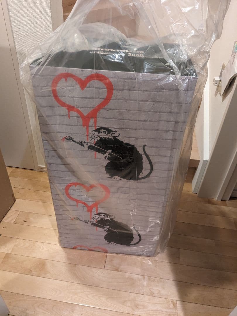 コミック・アニメ Be@rbrick Banksy Love Rat 1000%