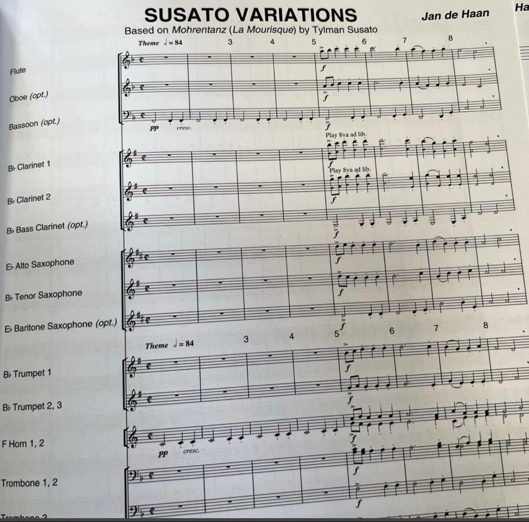 デハーン　スザート変奏曲