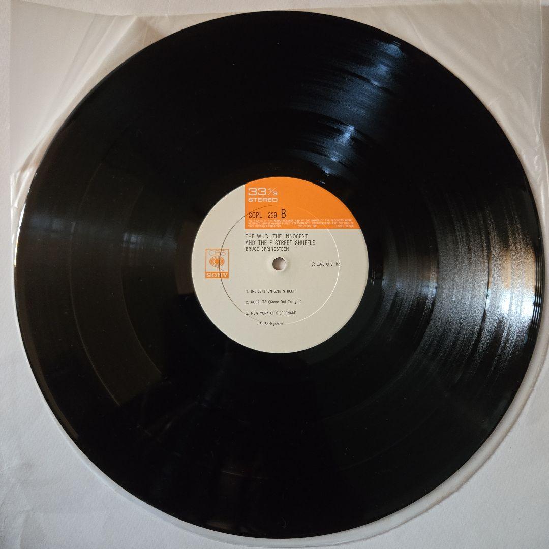 Bruce Springsteen 青春の叫び　帯付き日本オリジナル盤