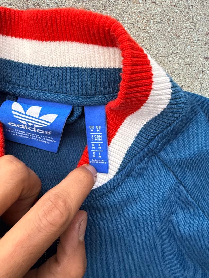 adidas/トラックジャケット/トレフォイル/M/古着