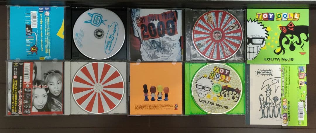ロリータ18号 CD・DVDまとめ売り