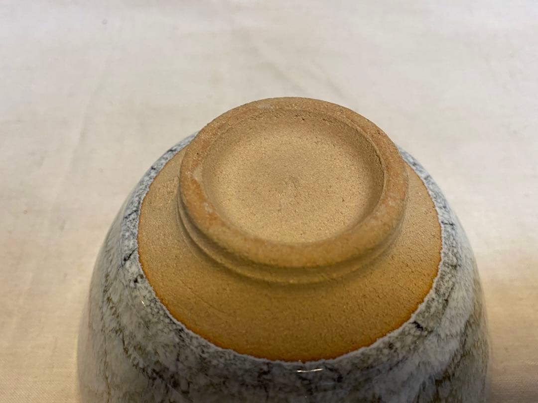 清水焼　京焼　抹茶椀　茶道具　万華油滴　在銘　1客⑤