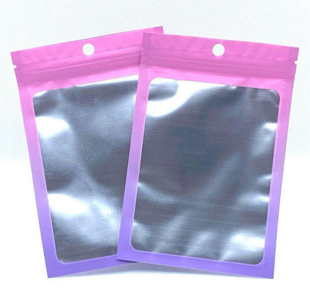 可愛い ラッピング　ジップロックタイプ⑤〜⑧ 642枚