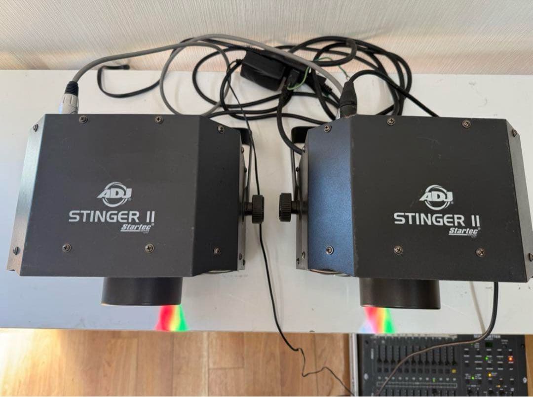 AMERICAN DJ STINGERII ムーンフラワーエフェクト　２台セット