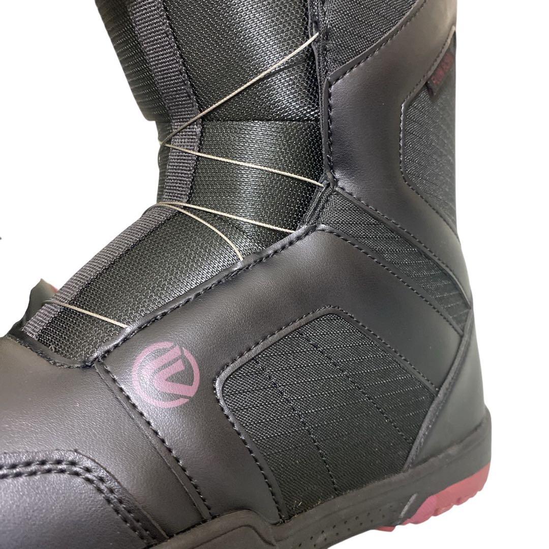 【美品】FLOW ECHO BOA スノーボードブーツ　23.5cm ブラック