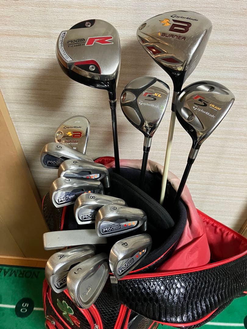 ジャスティック　プロシード　地クラブ　メンズ ゴルフセット ボール　新品 未使用