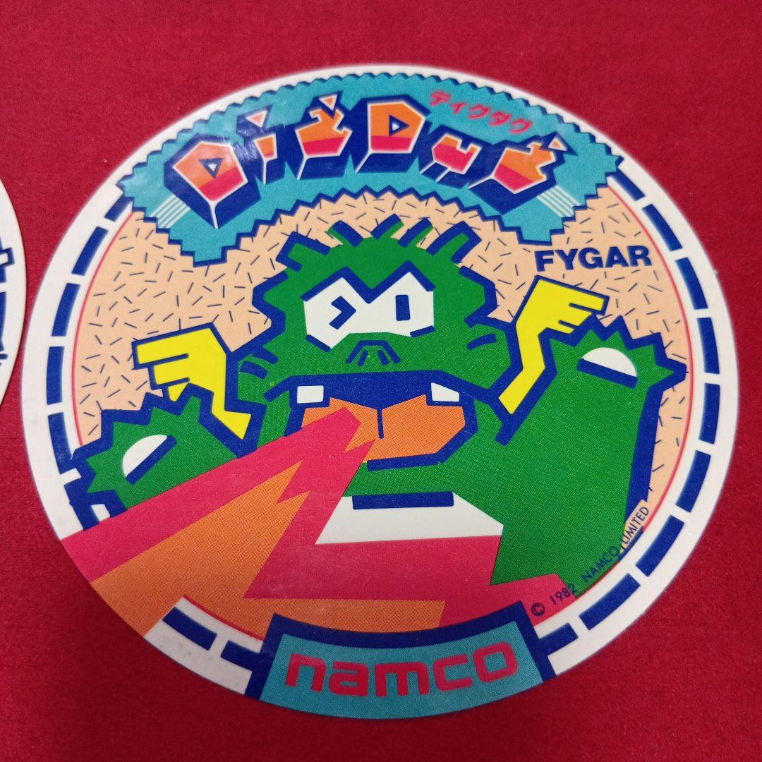 昭和レトロ　ディグダグ ステッカーセット２種