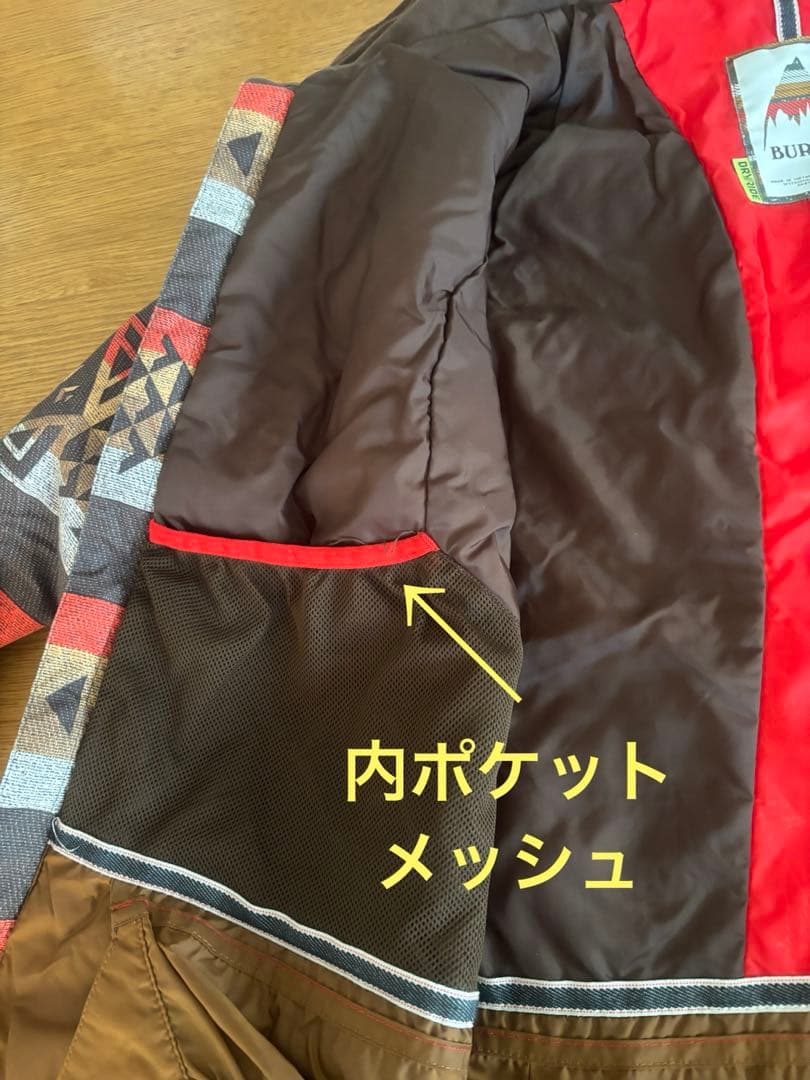 【BURTON size M】レディース スキー スノボ ウェア ジャケット美品