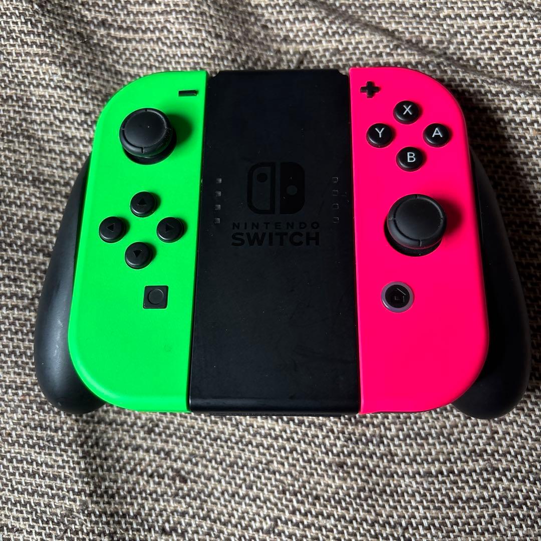 Nintendo Switch 本体 グレー +ネオンジョイコン
