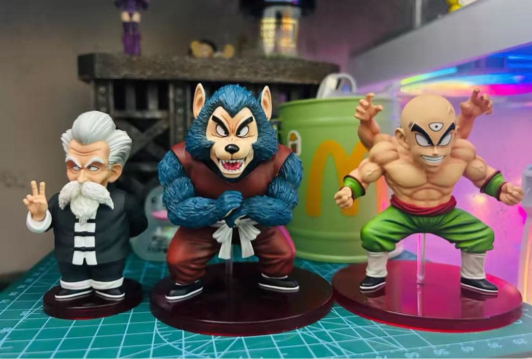 ドラゴンボール 亀仙人 ガレキ ガレージキット スタチュー X②③