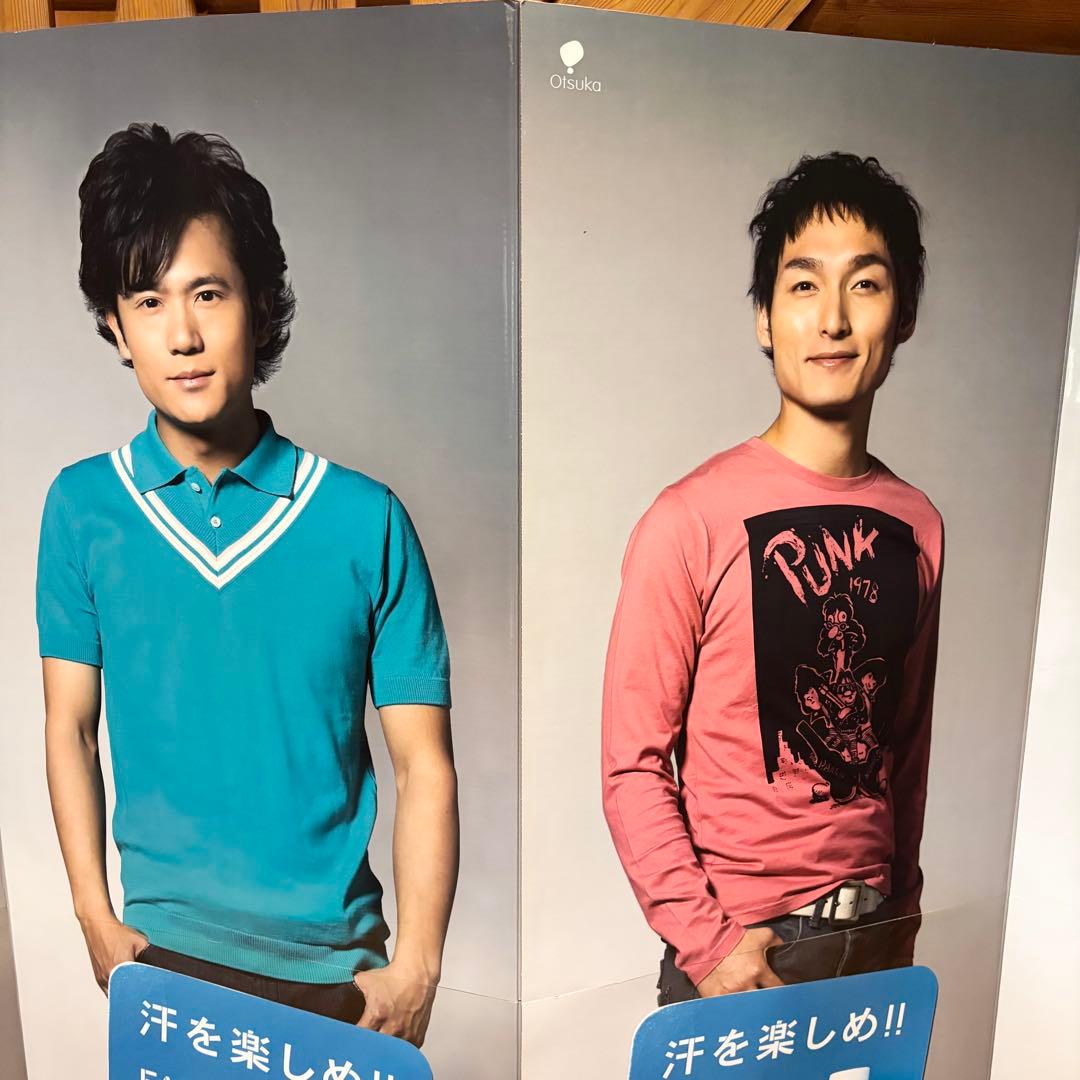 【希少 美品】SMAP 等身大パネル 等身大ポップ ジャニーズ 店舗用品 ポカリ