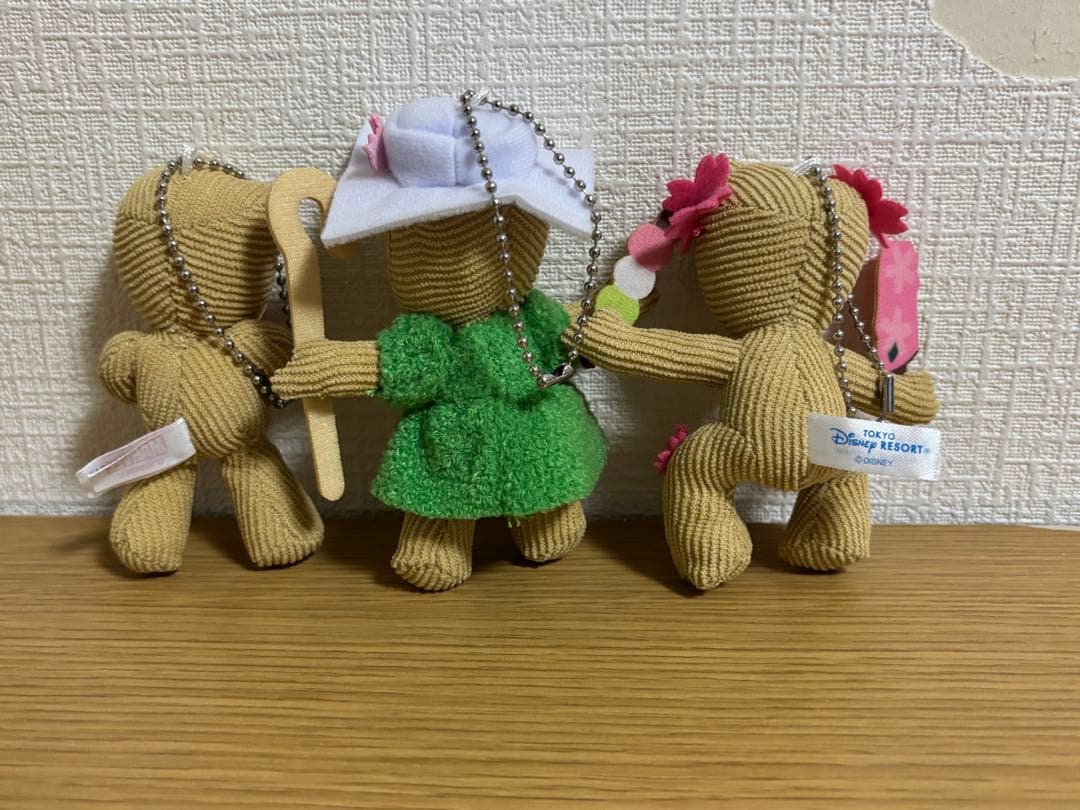 グルート ぬいぐるみバッジ　ぬいぐるみチャーム スモールワールド 6点　#1