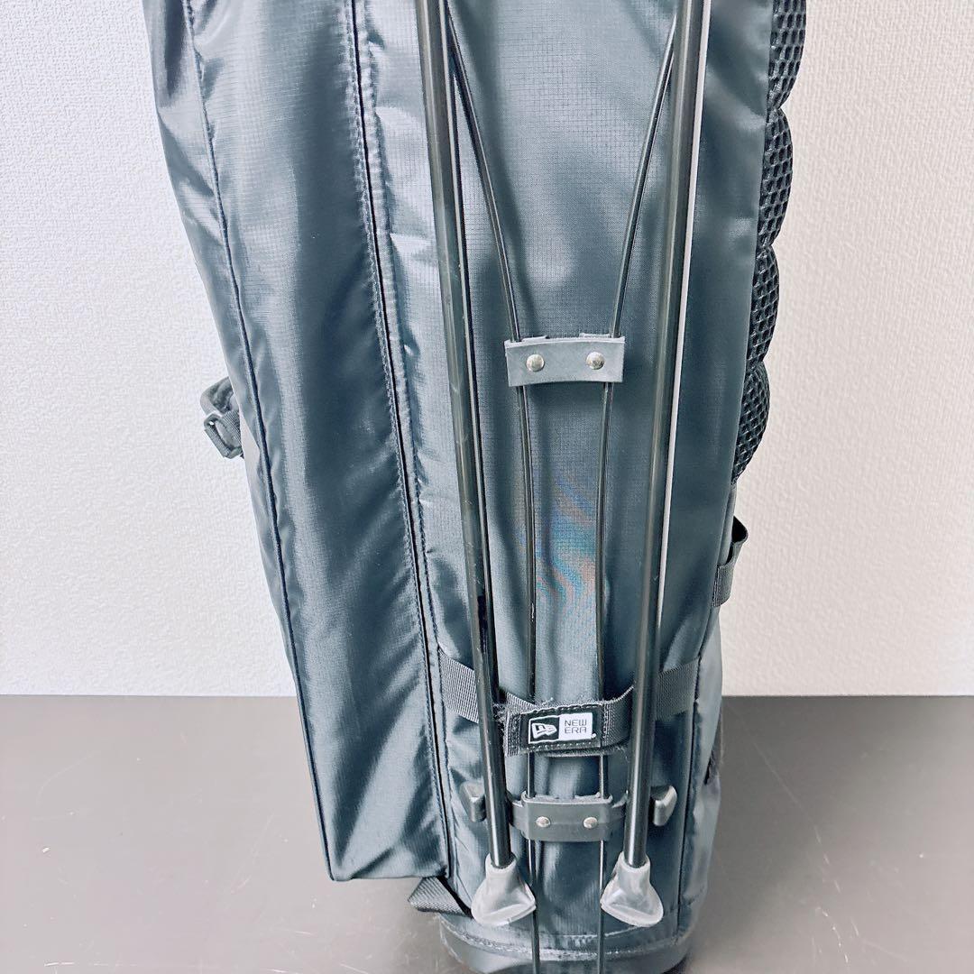 NEW ERA ニューエラ スタンド式 キャディバッグ 9型 美品 黒　綺麗