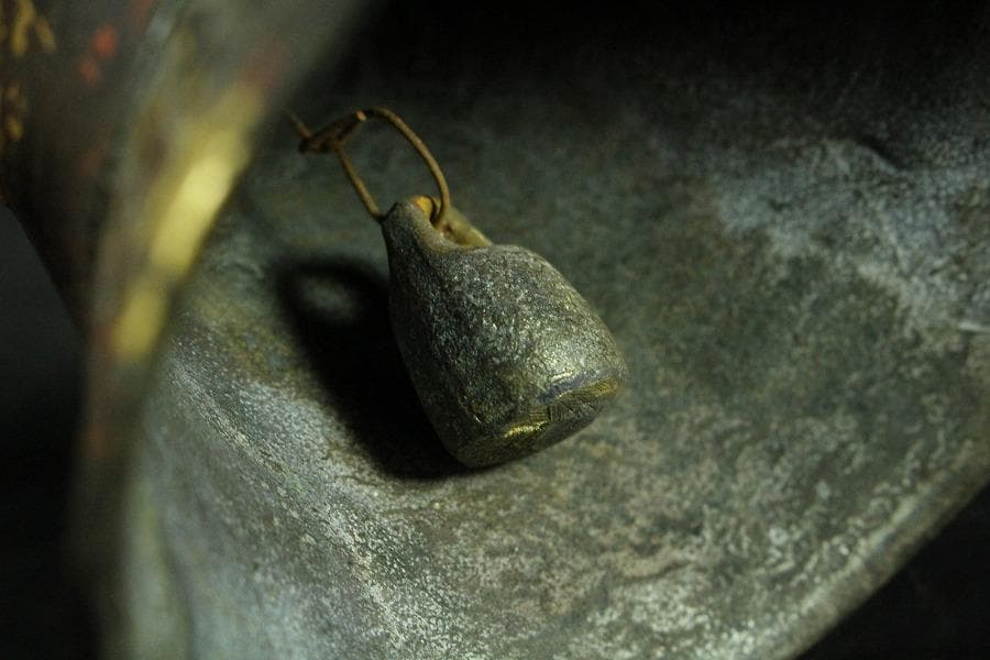 仏教美術 古銅 御鈴 鐘(K-LC972)