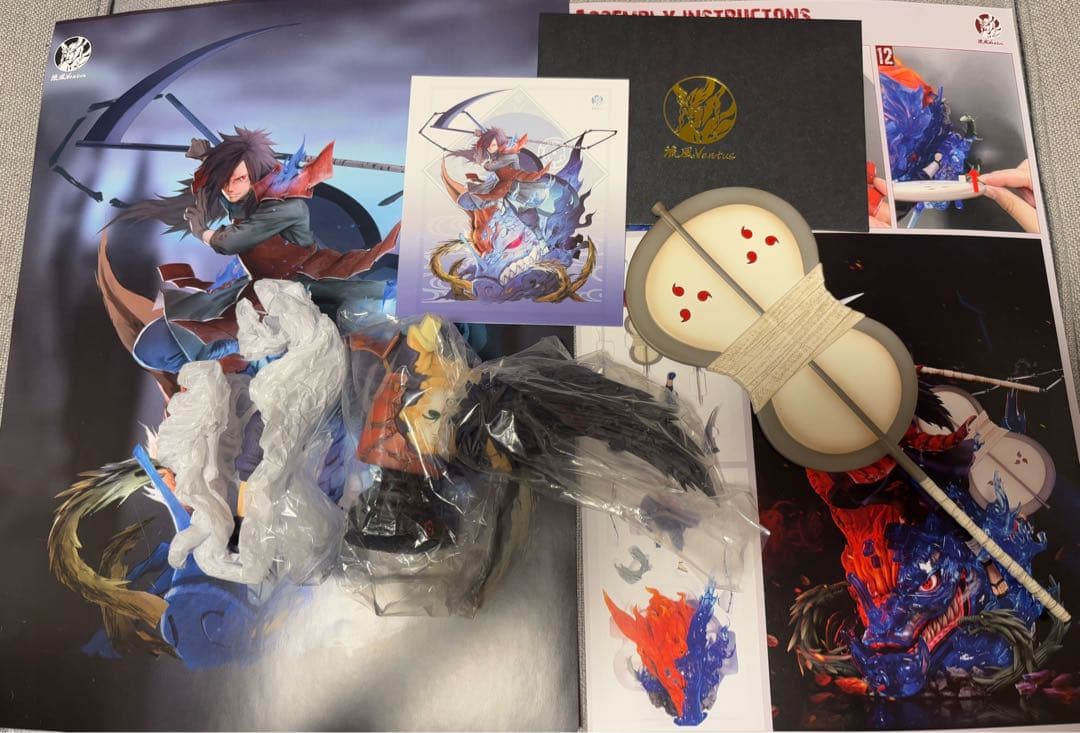 NARUTO ナルト うちはマダラ 1/7 ガレージキット ガレキ スタチュー