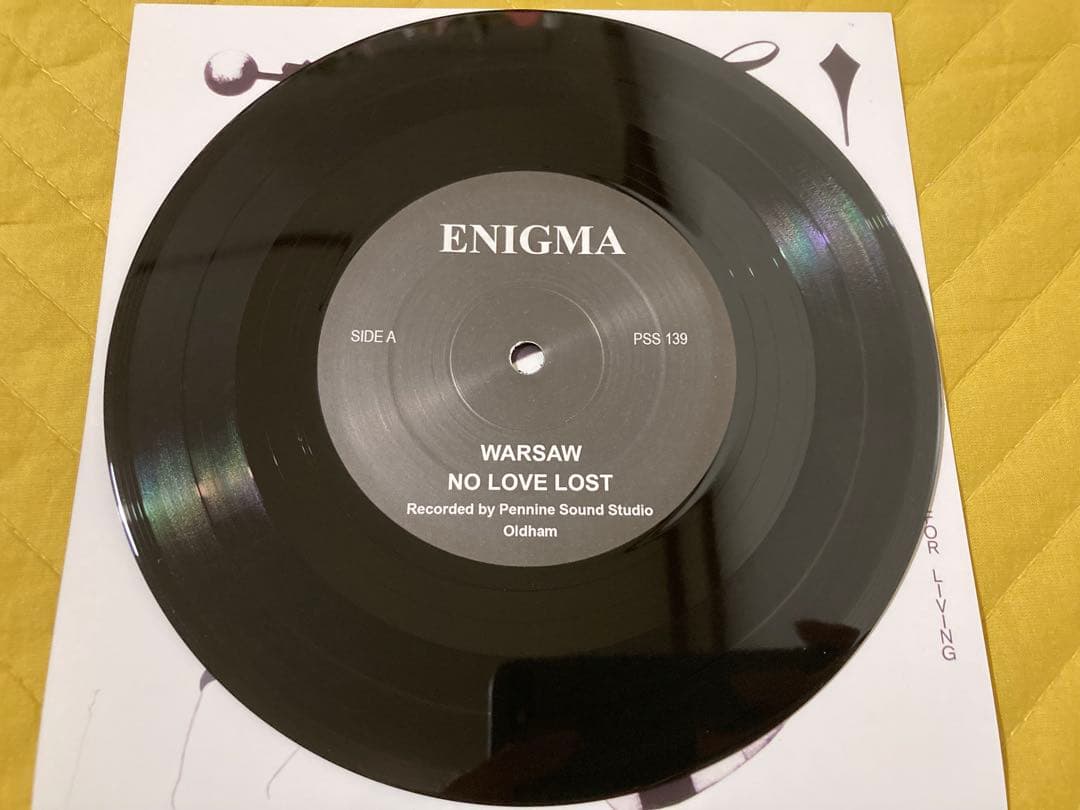 JOY DIVISION 7インチ post punk ポストパンク名盤‼️