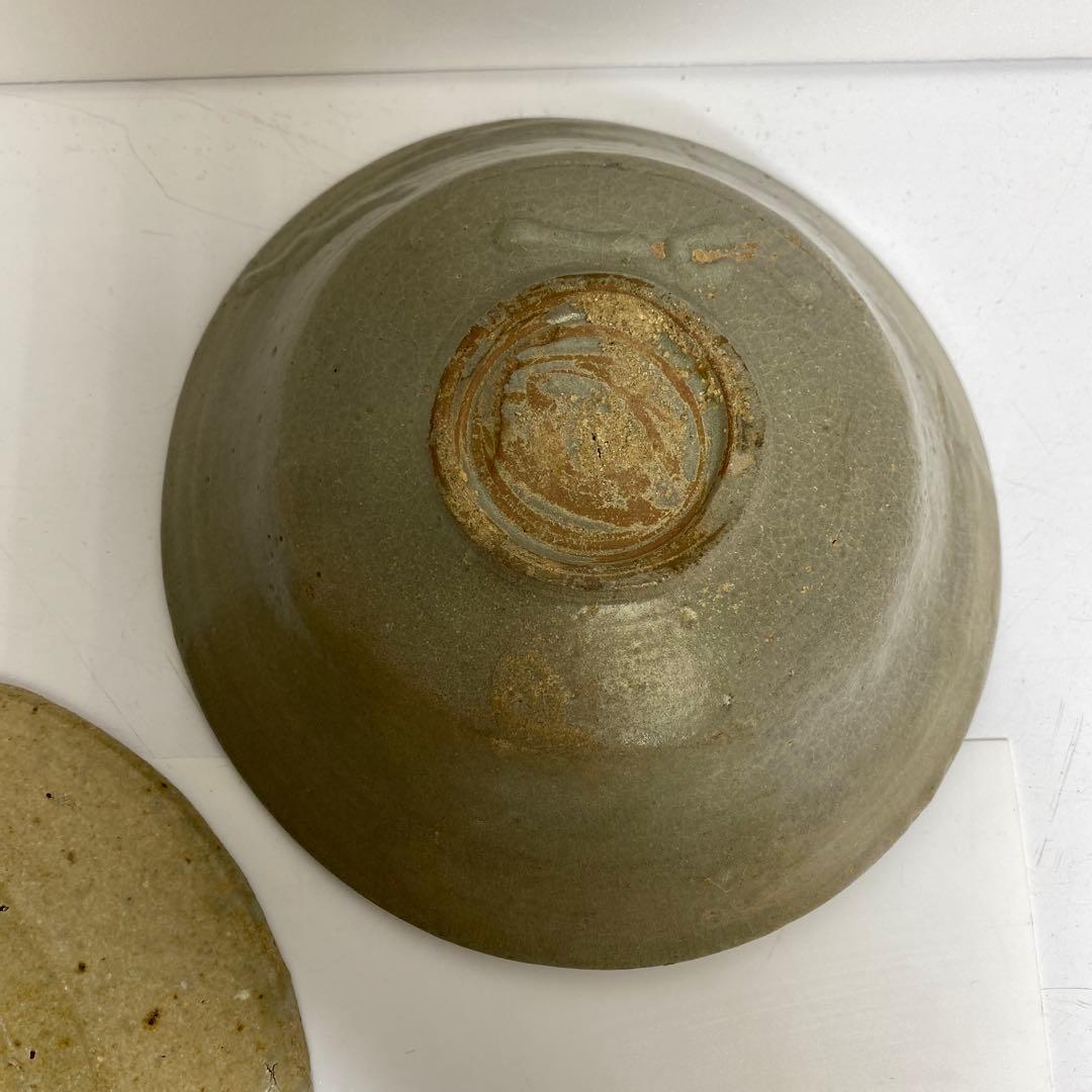 16世紀　高麗青磁　古志野　茶碗等　7点　タルニ　東さ8-0213③