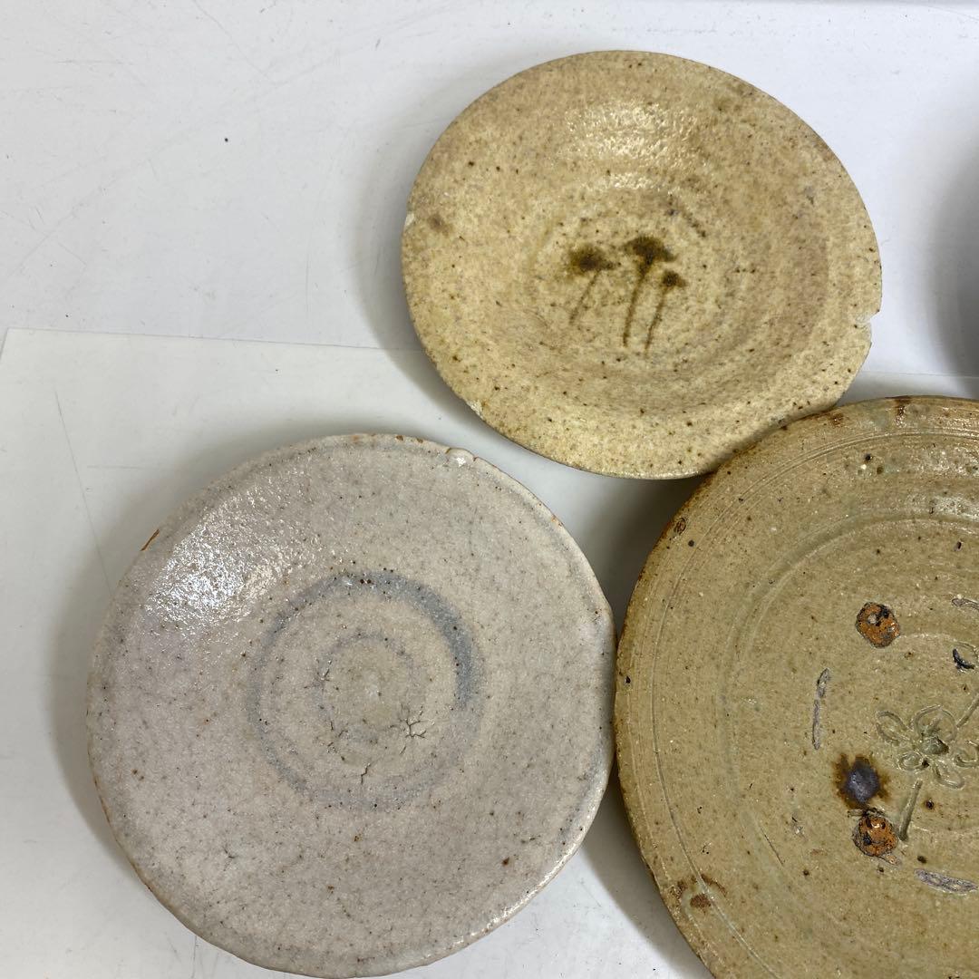 16世紀　高麗青磁　古志野　茶碗等　7点　タルニ　東さ8-0213③