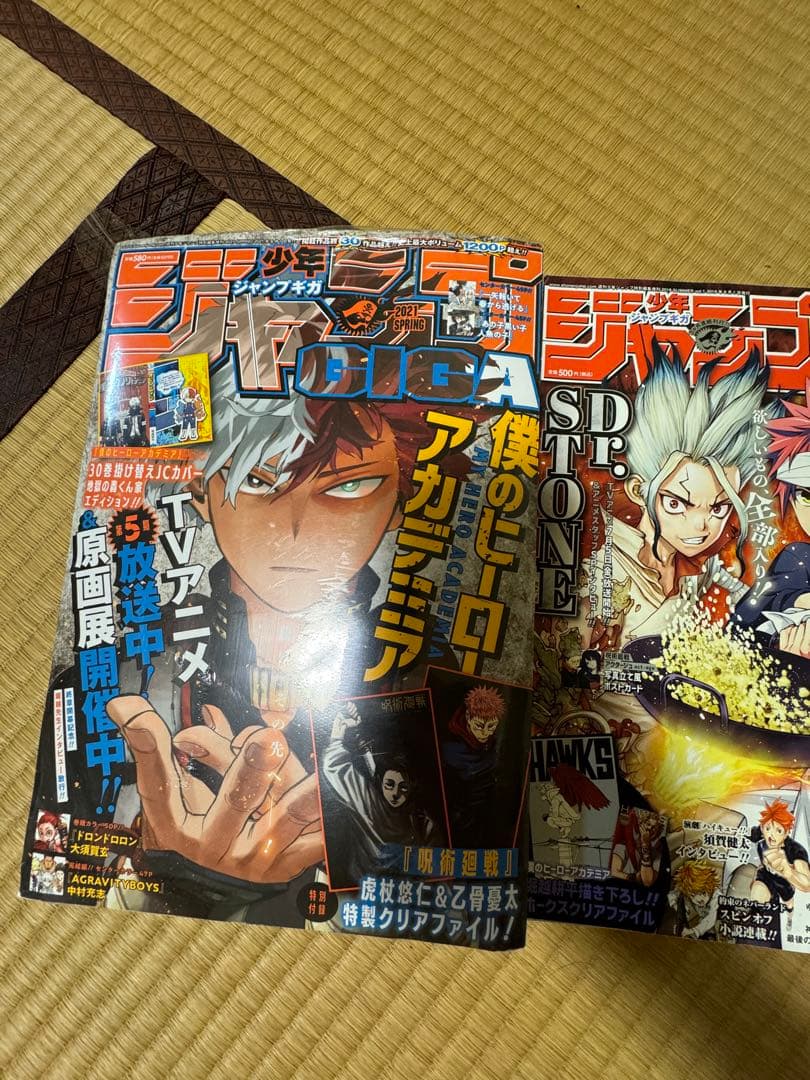 超貴重！！　少年ジャンプGIGA 特典クリアファイル付き！