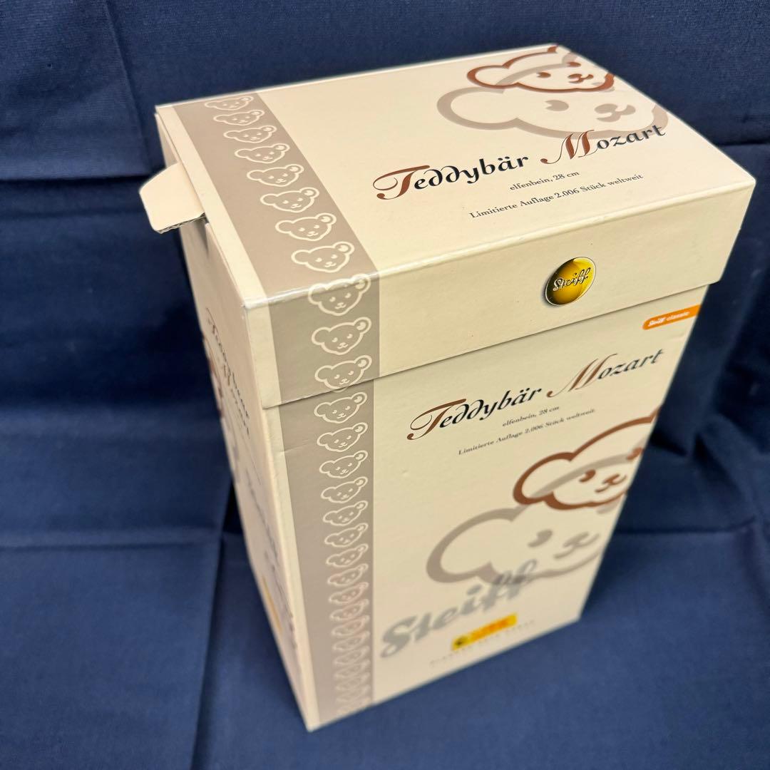 138-2 限定品 シュタイフ モーツァルト テディベア オルゴール付