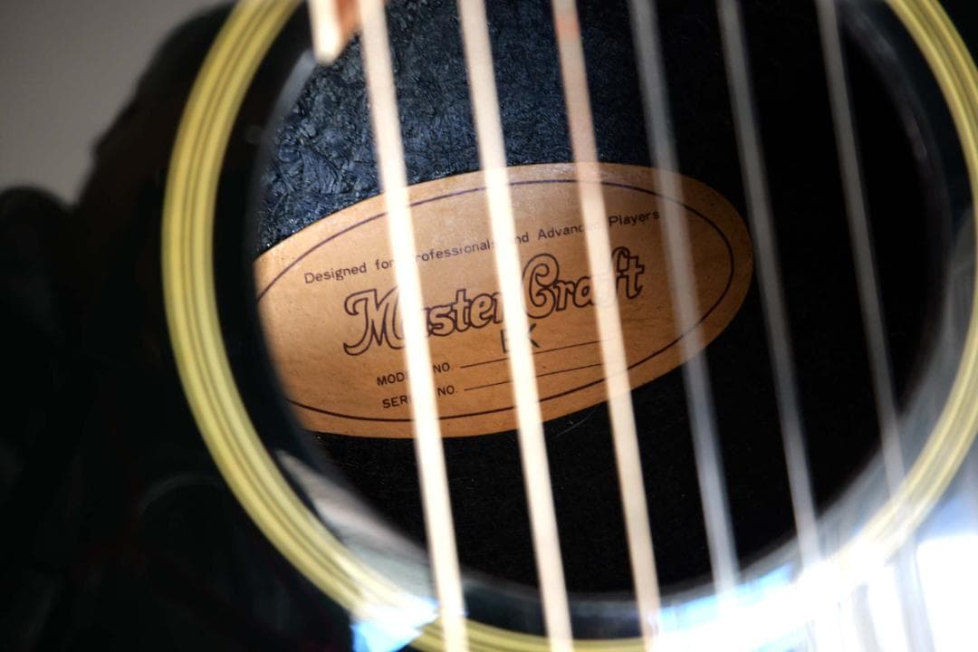 Master Graft BK ミニエレアコ　ガットギター ペグGOTOH交換