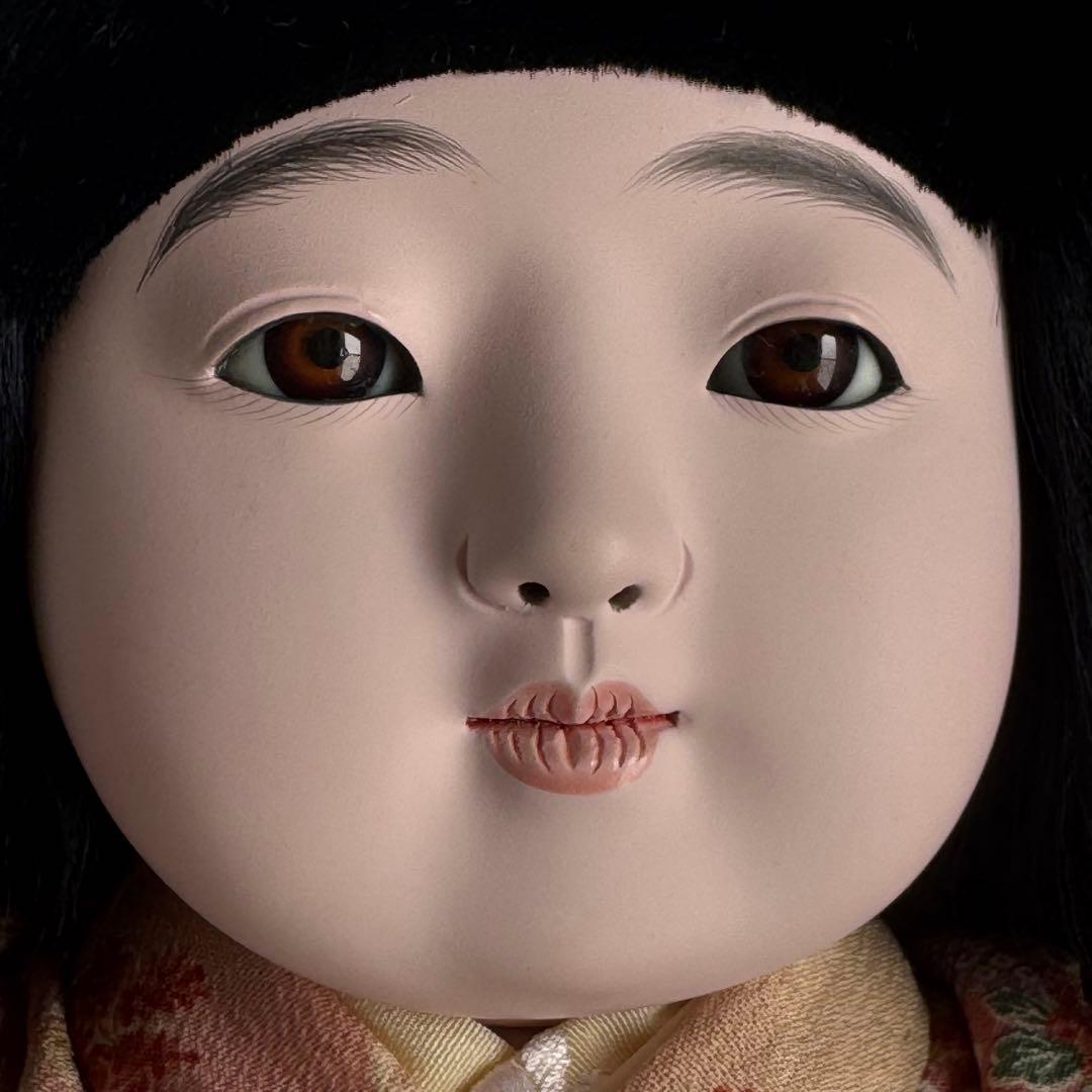 市松人形　松乾斎東光　身長41.5cm