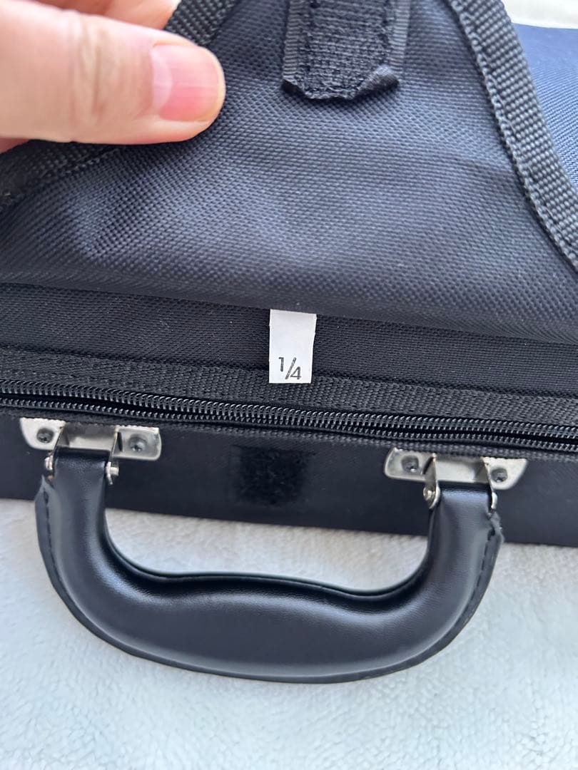 バイオリン 1/4 茶色 ハードケース付き