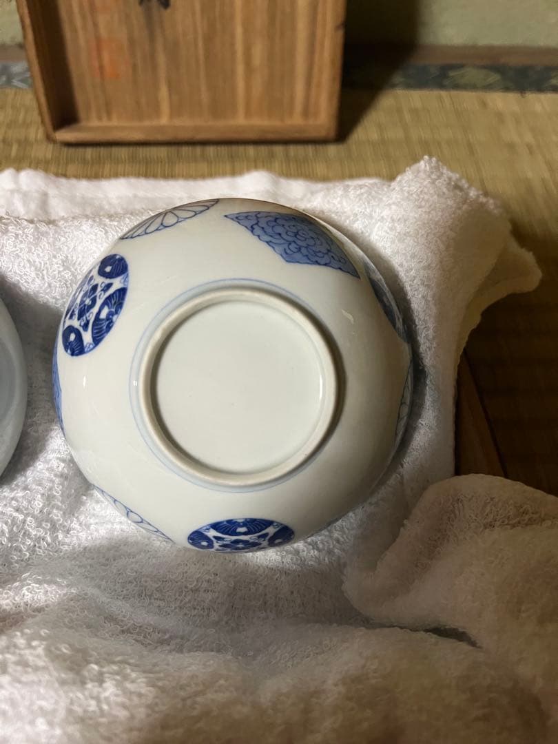 孝明天皇御下賜茶碗壱対