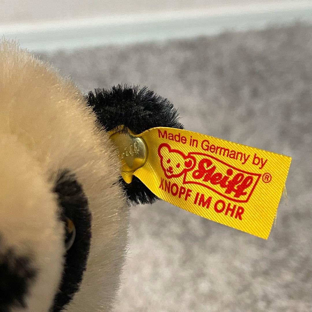 中古 シュタイフ ポニー パンダ EAN060182 Steiff シュタイフ