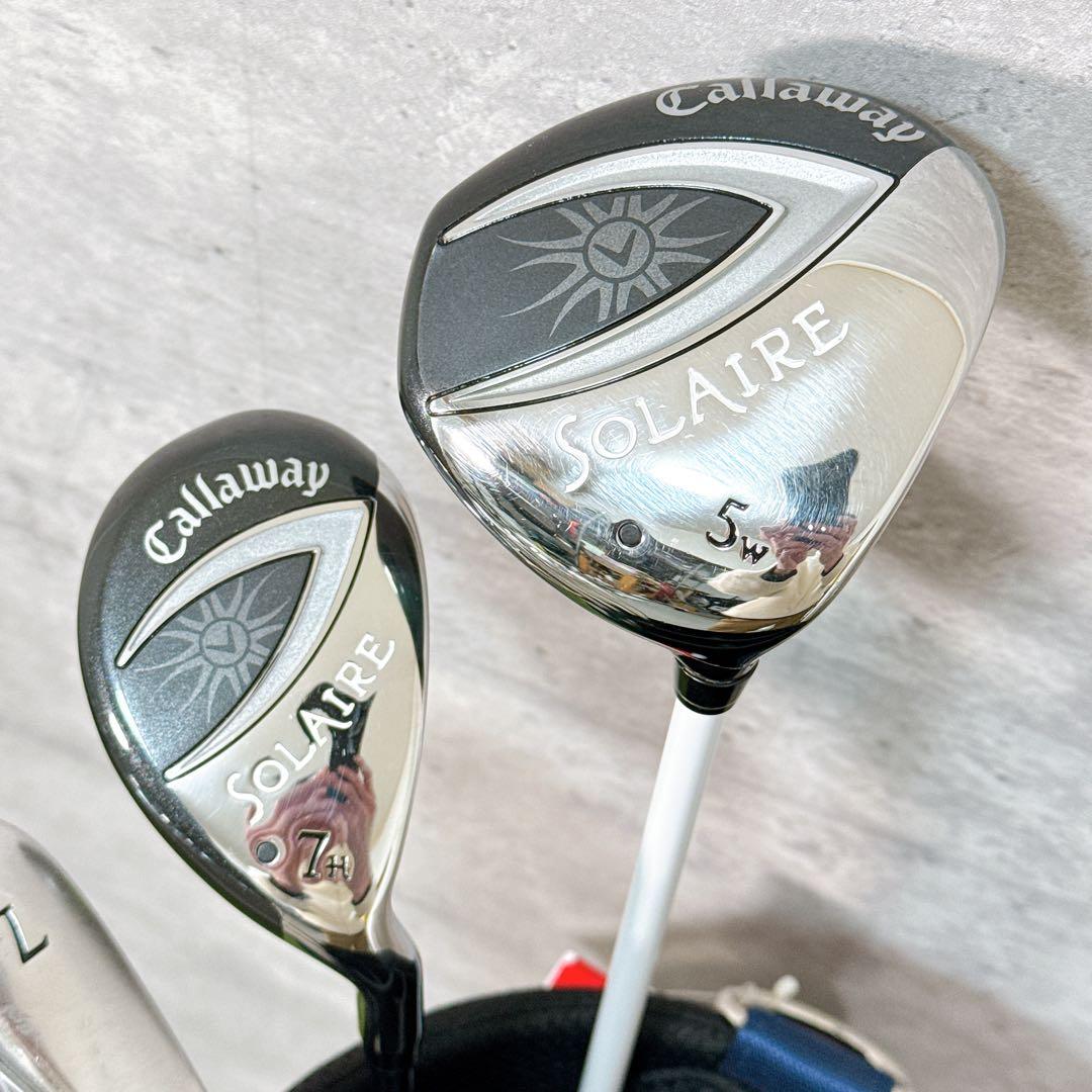Callaway Solaire キャロウェイ レディース 6本 【K447】