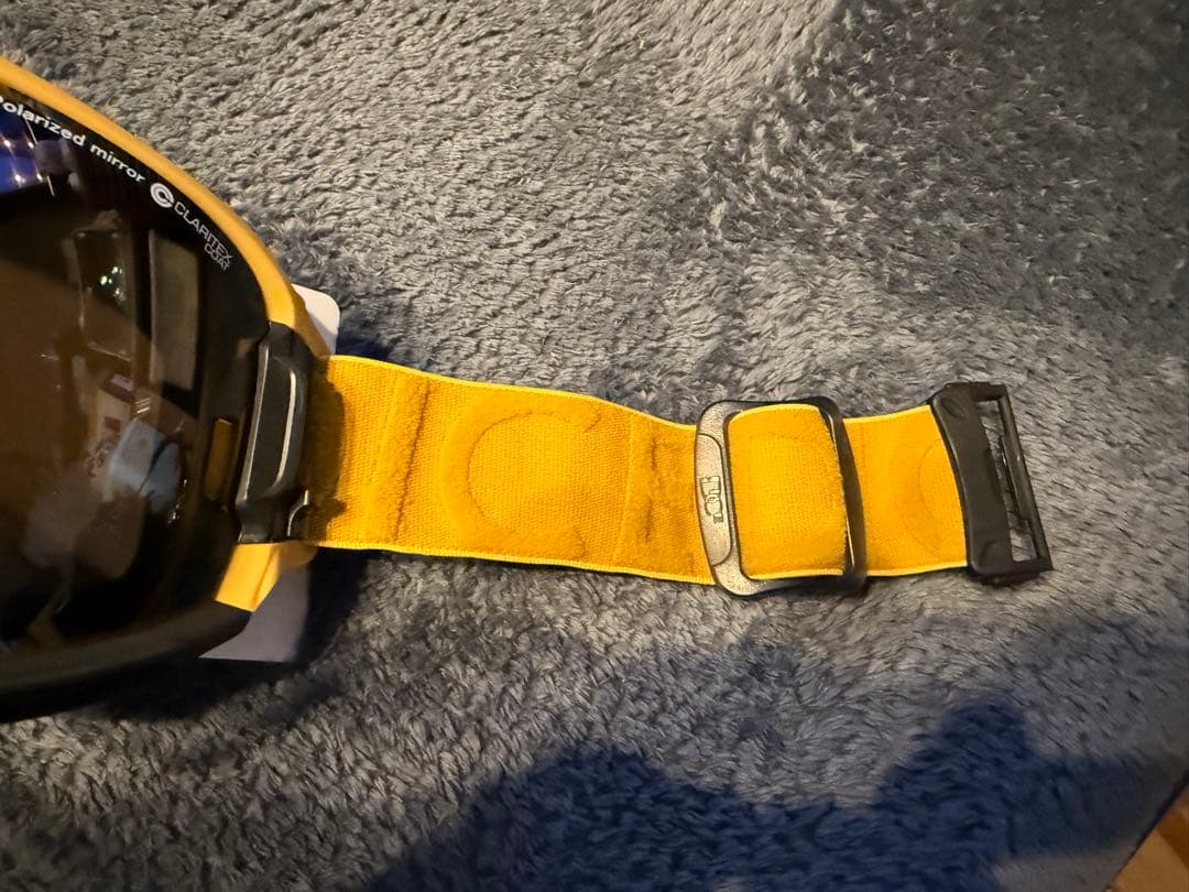 DICE ミラーゴーグル イエロー/ブラック