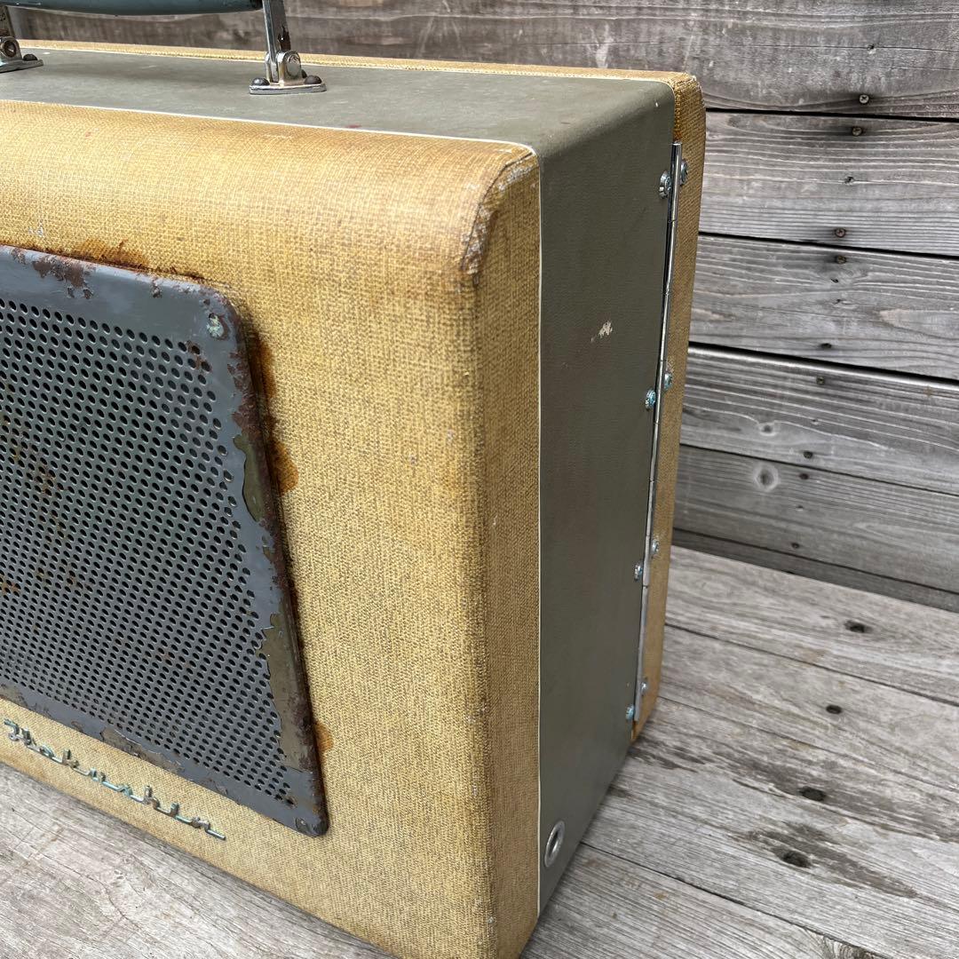 アンティークスピーカー　側だけ