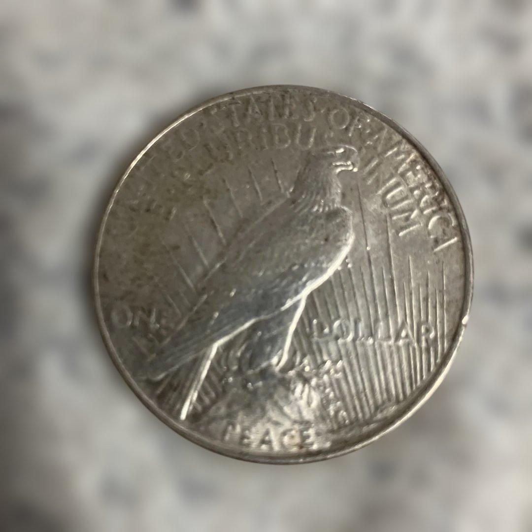 【ココア】アメリカ　１ドル銀貨 ピースダラー