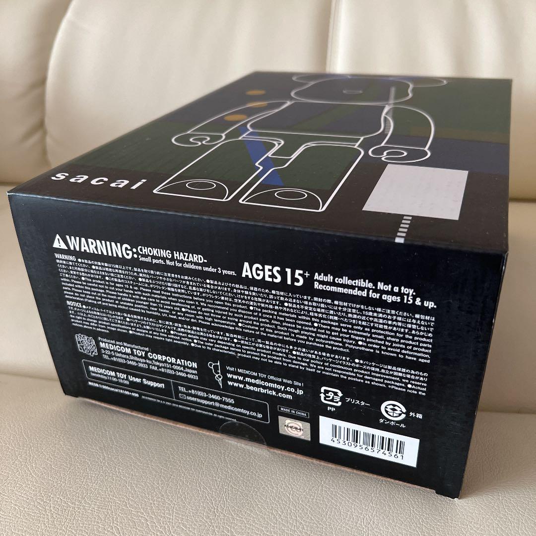 sacai × ベアブリック