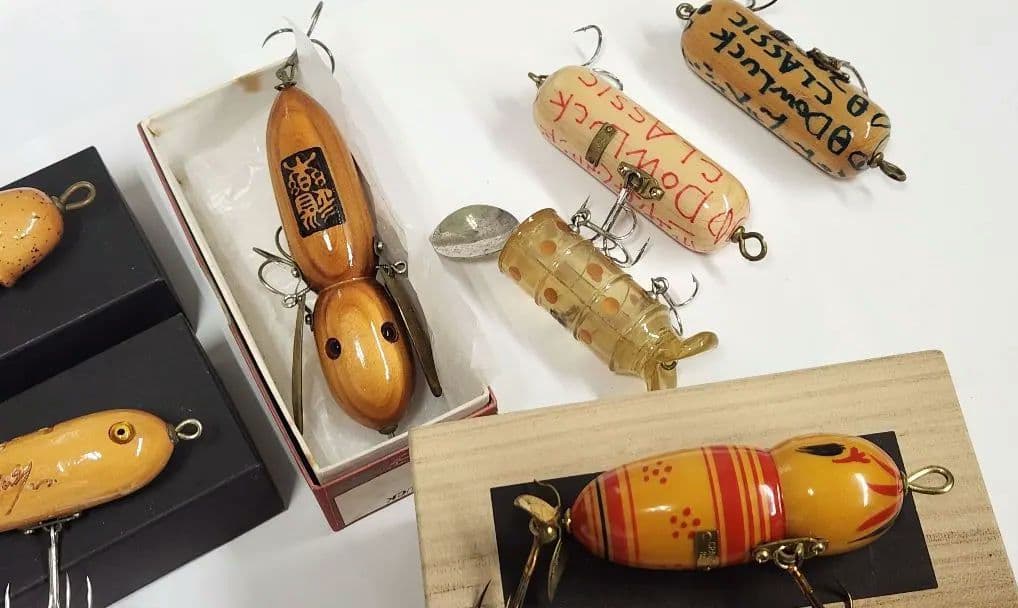 道楽、トップウォータールアー　DOWLUCK セット　ワッペン